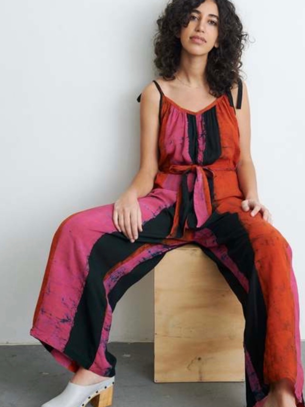 Osei Duro Ligo Jumpsuit in Carmine